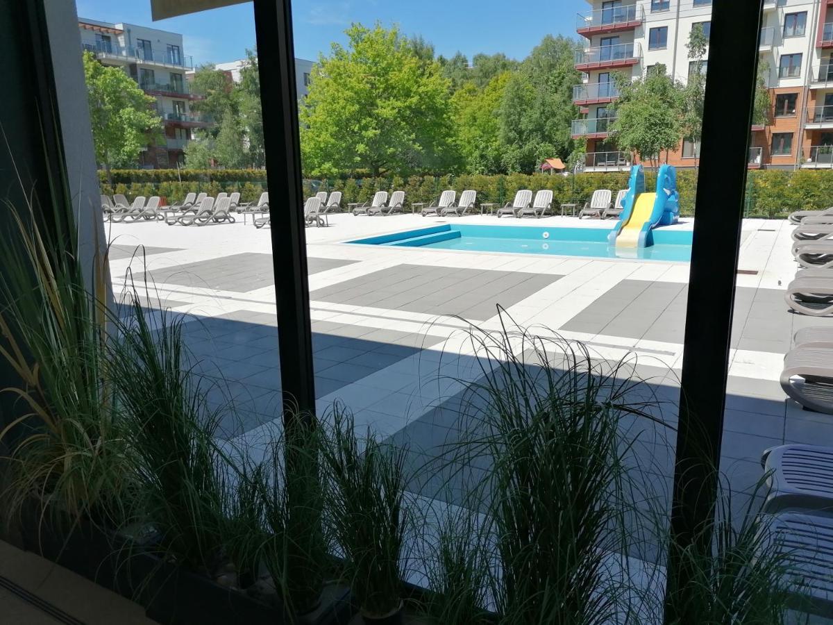 Polanki Park u Marty - Basen Apartment Kolobrzeg Bagian luar foto